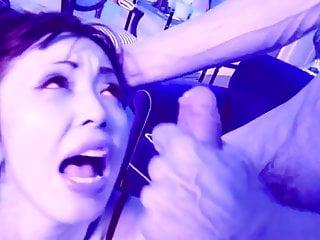 Asia Schlampe Marica Hase wird doppelt penetriert und angespritzt